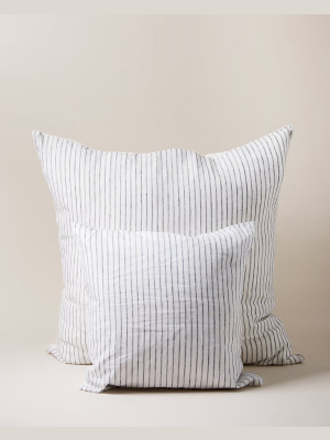 Washed Linen Pillow - Stripe