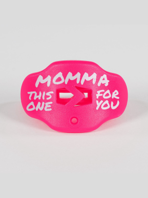 Momma Pink Football Mouthguard