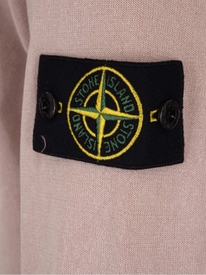 Stone Island Logo Patch Knit Jumper