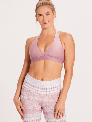 Tri Sports Bra - Winter Pink