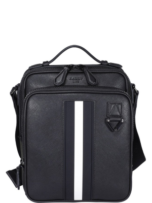 Bally Stripe Detail Messenger Bag