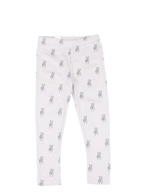 Leggings Peace Aop Vapour Grey