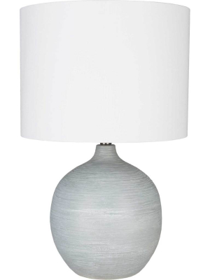 Bruno Table Lamp Light Gray/white/gray