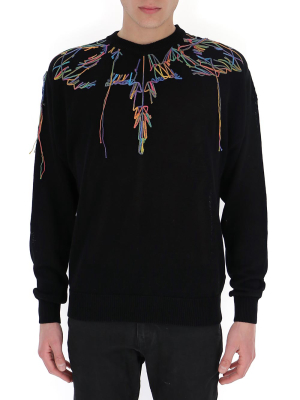 Marcelo Burlon County Of Milan Wings Sweatshirt