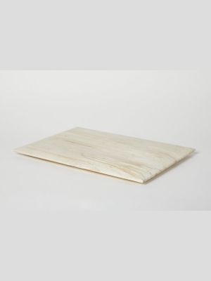 Maple Serving Board 10" X 14" Natural Finish