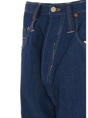 Junya Watanabe Man X Levis Cropped Tapered Jeans