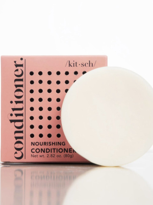 Coconut Oil Nourishing Conditioner Bar To Restore And Smooth Dry Hair, Sulfate Free, Paraben Free