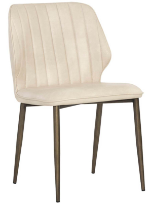 Clinton Dining Chair, Bravo Cream, Set Of 2