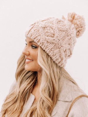 Pink Lily Beanie