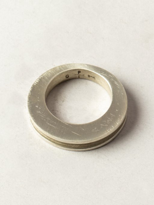 Crescent Channel Ring (4mm, Ma)