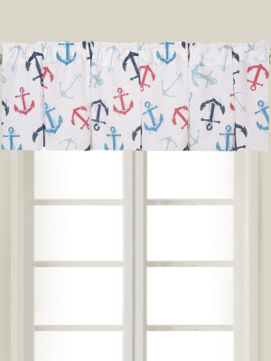 C&f Home Anchors Away Cotton Valance Window Treatment