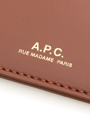 A.p.c. Demi Lune Cardholder