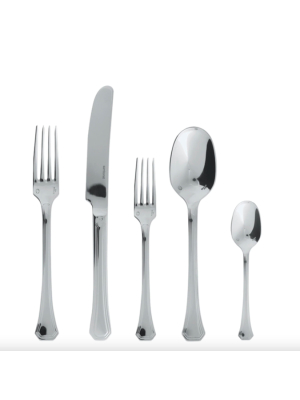 Sambonet Deco Stainless Steel Flatware Set