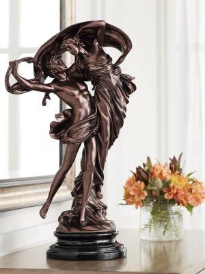 Kensington Hill Floating Dancing Couple Bronze Finish 25 3/4" High Sculpture