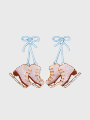 Sugarfix By Baublebar Ice Skater Drop Earrings