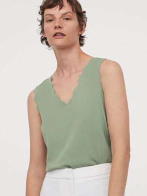 Sleeveless Blouse