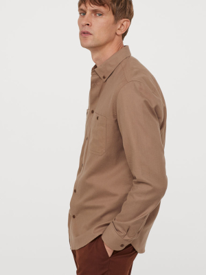 Cotton Shirt Regular Fit