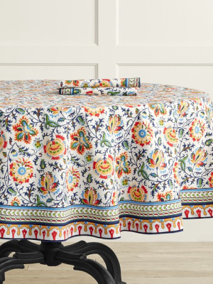 Mediterranean Round Tablecloth