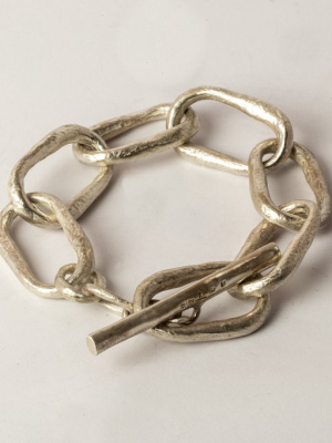 Roman Toggle Chain Bracelet (small Links, Ma)