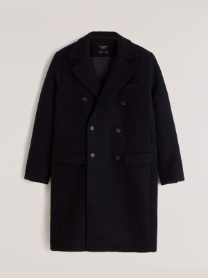 Wool-blend Great Coat