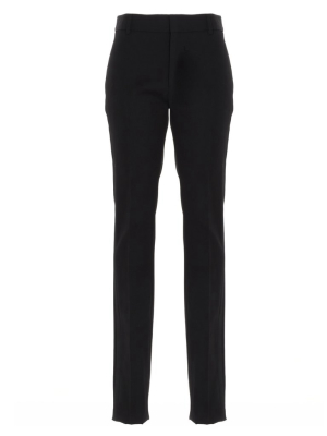 Saint Laurent Tuxedo Straight-leg Pants