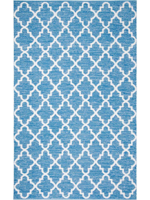 Montauk Moroccan Blue/ivory Area Rug