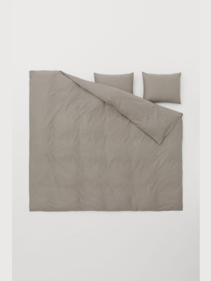 Cotton Duvet Cover Set