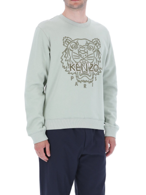 Kenzo Tiger Embroidered Sweatshirt