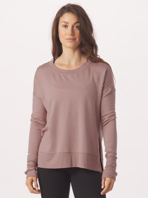 Lounge Long Sleeve: Lavender Bark