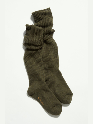 Bulky Knit Over-the-knee Socks