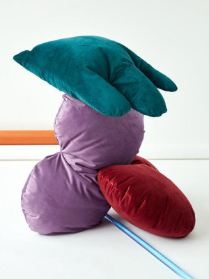 Shape Pillow - Cactus, Teal