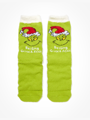 Aeo Grinch Slipper Socks