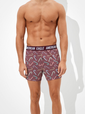 Aeo Candy Cane Ultra Soft Boxer Short