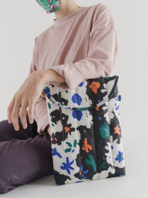 Puffy Laptop Sleeve 13" - Litho Floral