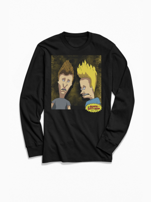 Beavis And Butt-head Long Sleeve Tee