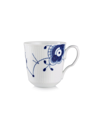 Blue Fluted Mega Mugs