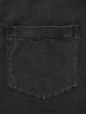 Cotton Jersey Pocket T-shirt - Black
