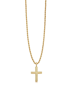 Lucy Williams Classic Cross Necklace