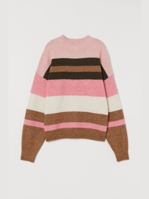 Mock-turtleneck Sweater