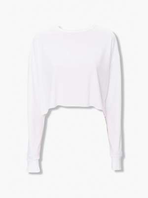 Raw-cut Long Sleeve Tee