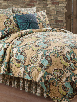 C&f Home Kasbah Paisley Quilt Mini Set