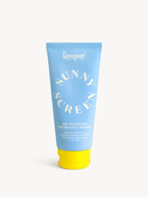Sunnyscreen™ 100% Mineral Lotion