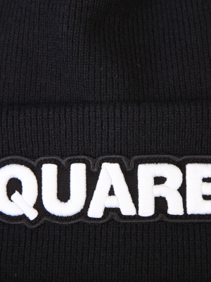 Dsquared2 Logo Embroidered Beanie