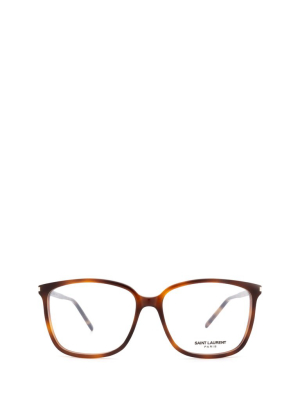 Saint Laurent Eyewear Square Frame Glasses