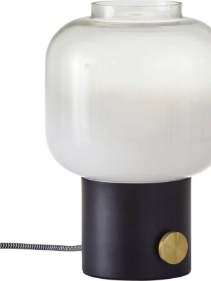 Lens Table Lamp Black