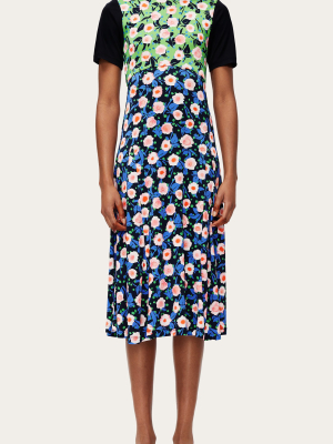 Scout Printed Jersey Midi Dress