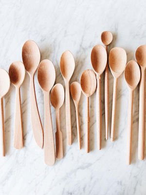 Baker's Dozen Beechwood Spoons - Large