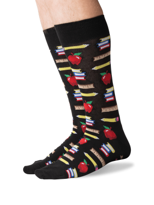 Men's Teacher's Pet Crew Socks