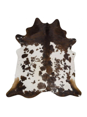 Tricolor Cowhide