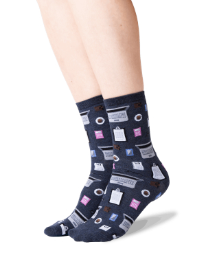 Women's Accountant Crew Socks